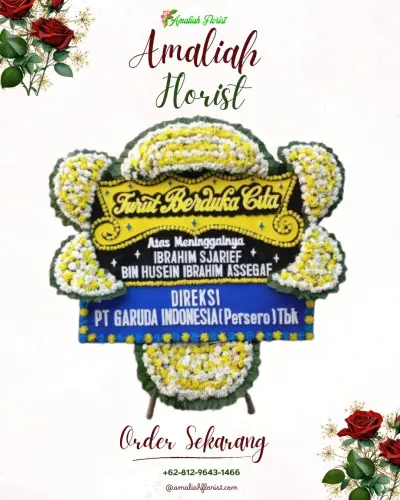 Papan Bunga Duka di Rumah Duka Rs Bethesda
