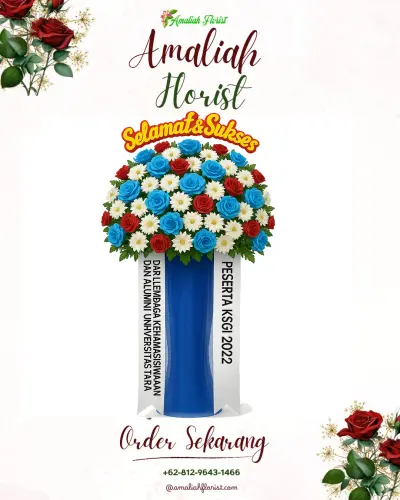 Standing Flower di Rumah Duka Rs Bethesda